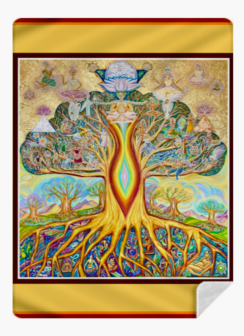 Ultra Soft Kalpavriksha Blanket