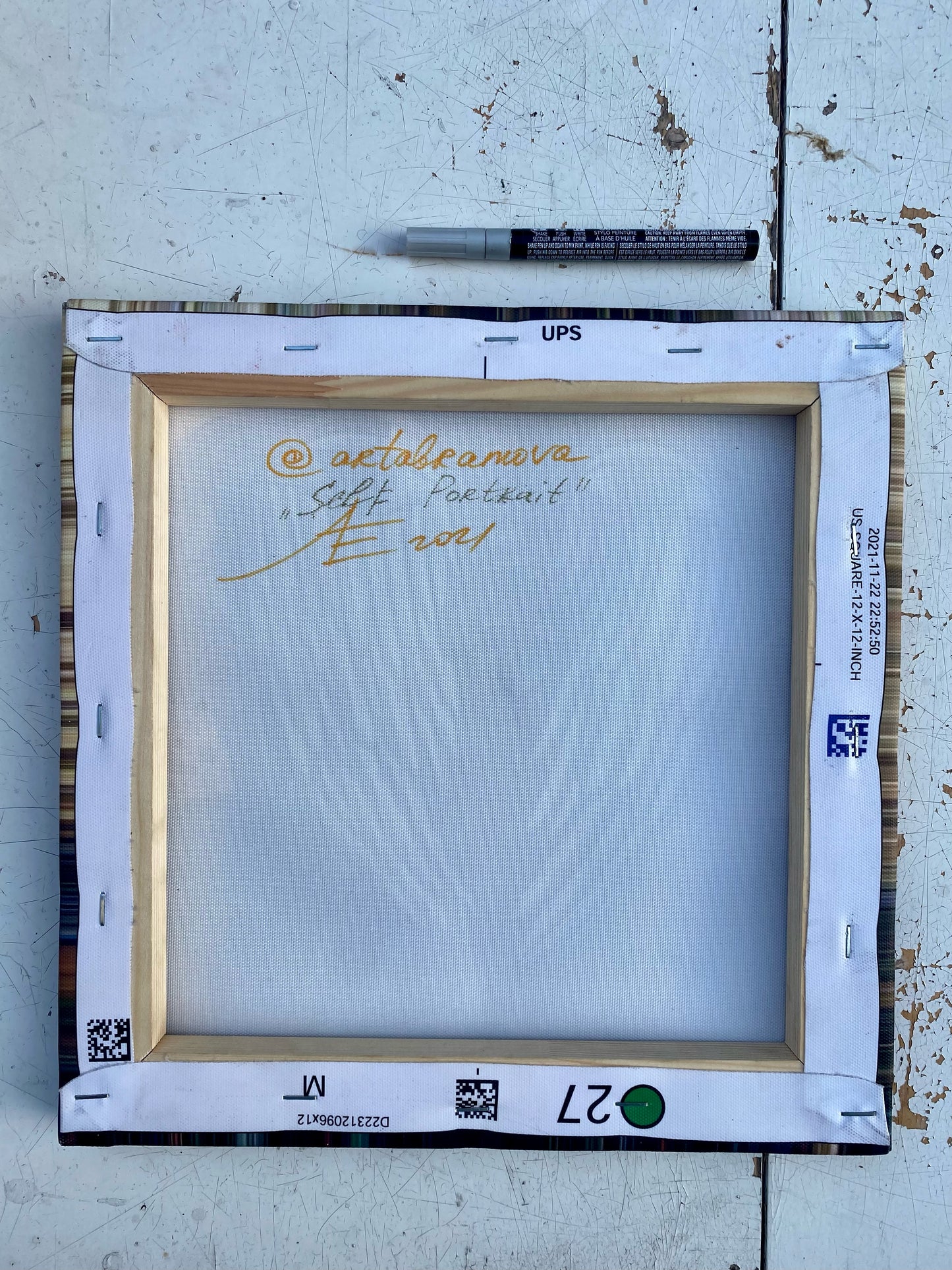 Self portrait- Moving Tree