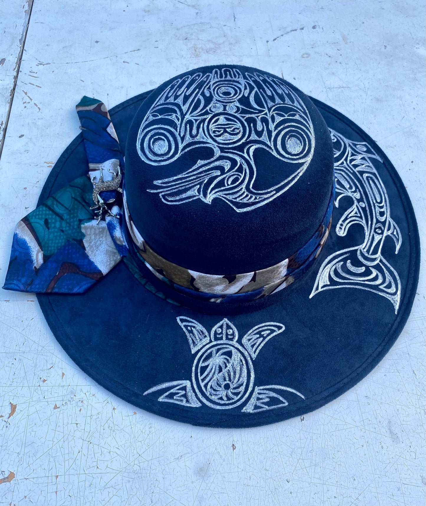 Indiginous Symbols Royal Hat