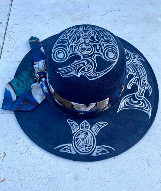 Indiginous Symbols Royal Hat