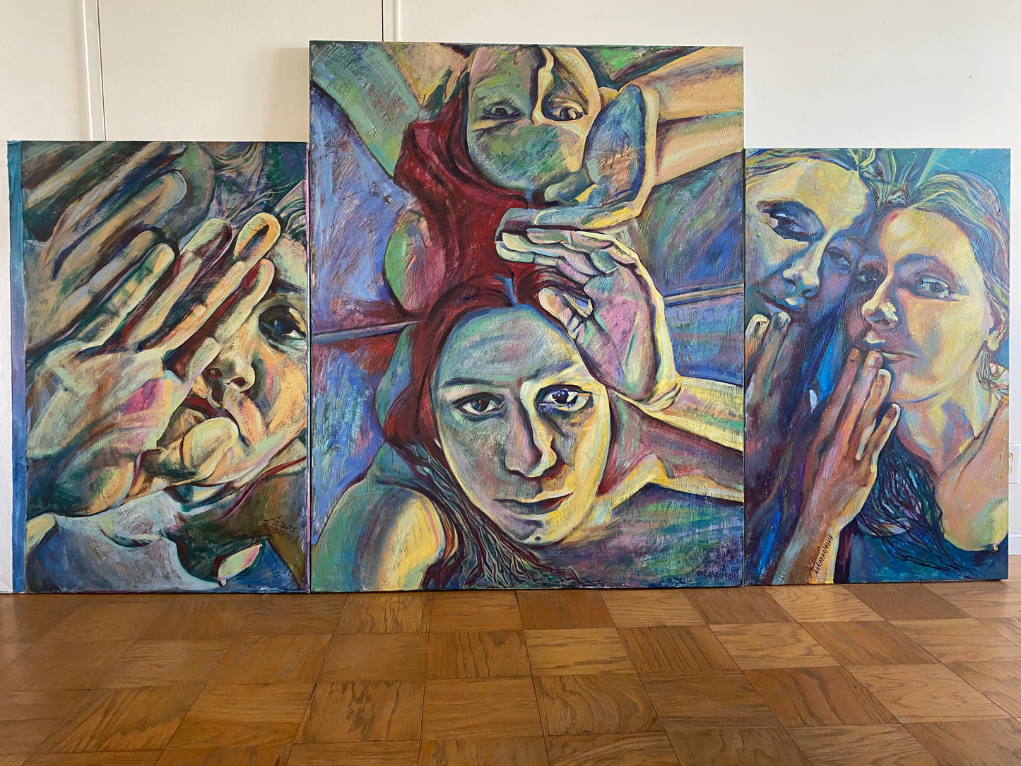 Triptych “I AM WORTHY”