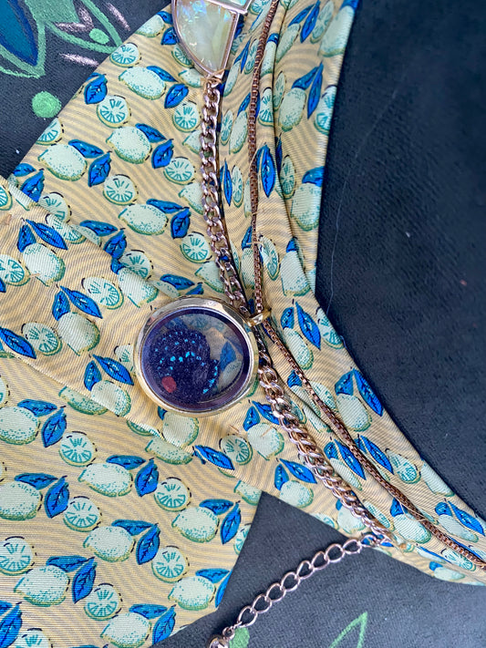 Green Butterfly. Royal hat