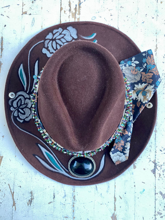 Autumn Flowers. Royal hat