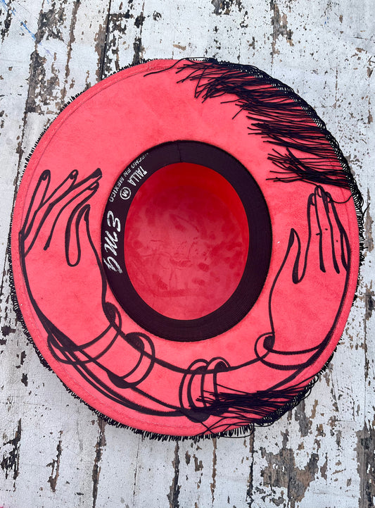 Art Hat with Perl. Blessings from Spirits.