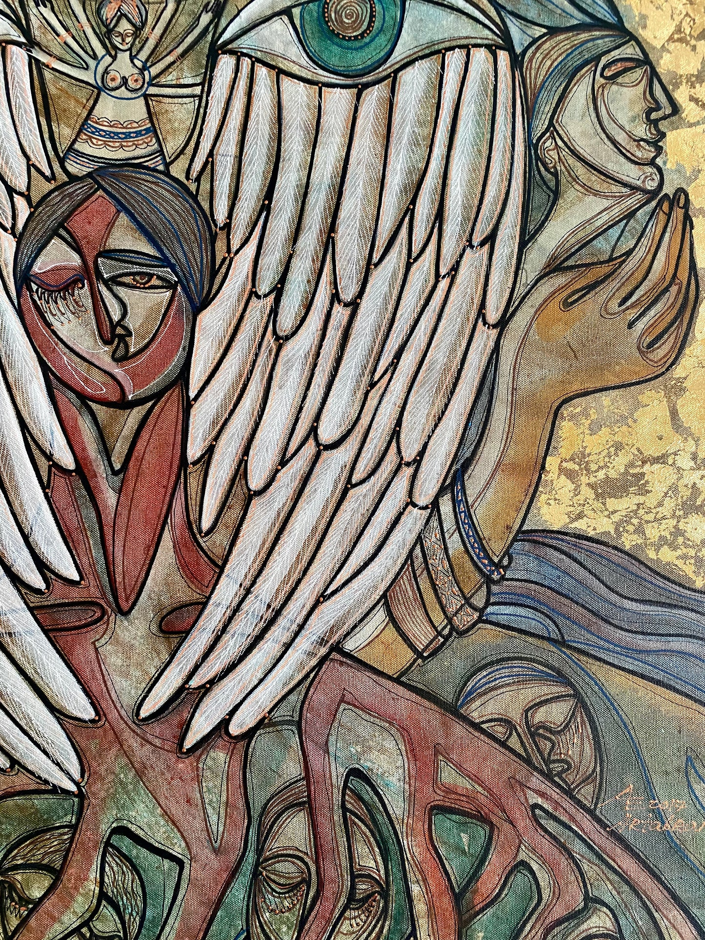 Selfportrait - Moving Tree