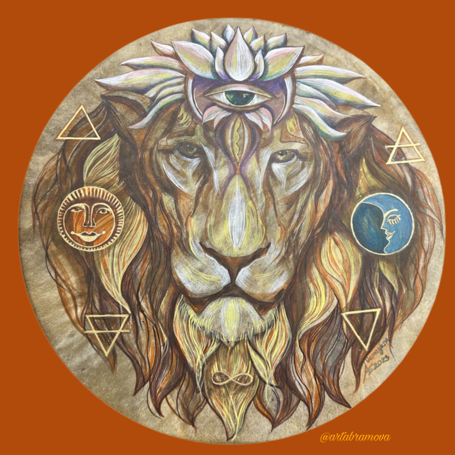 Print - Lion