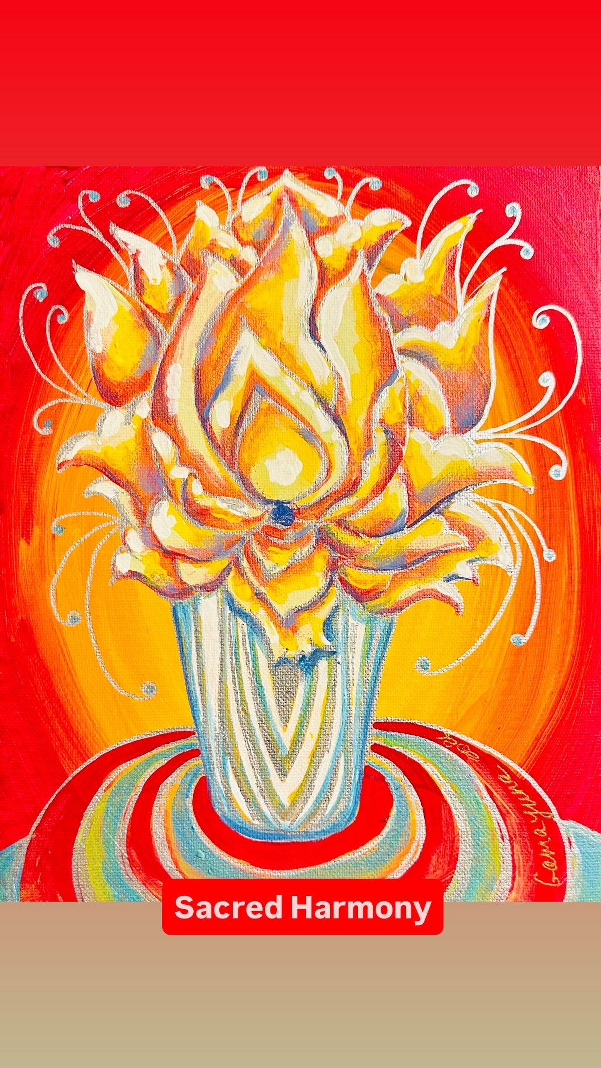 Day 13 
Sacred Harmony.