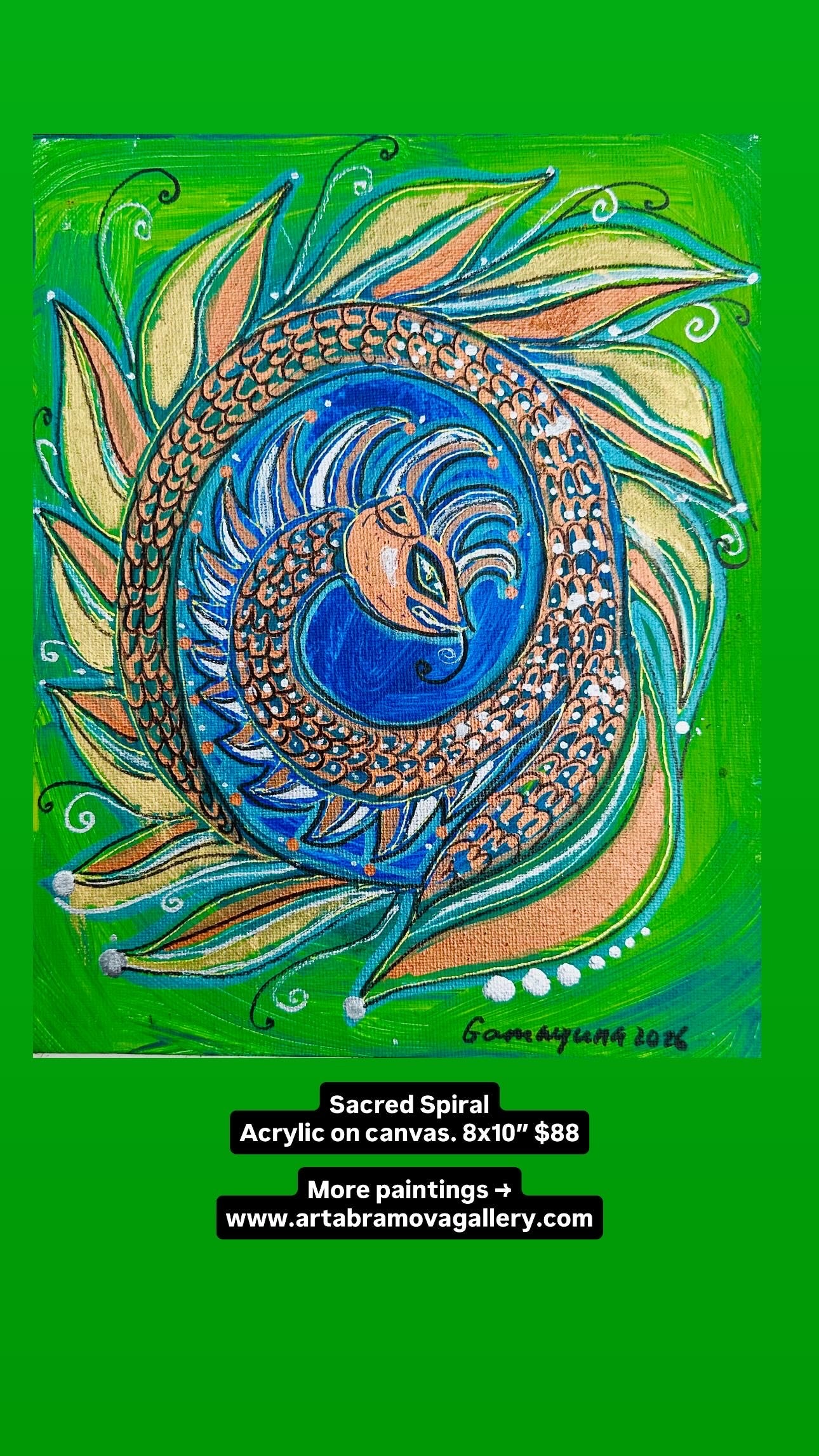 Day 19 - Sacred Spiral.