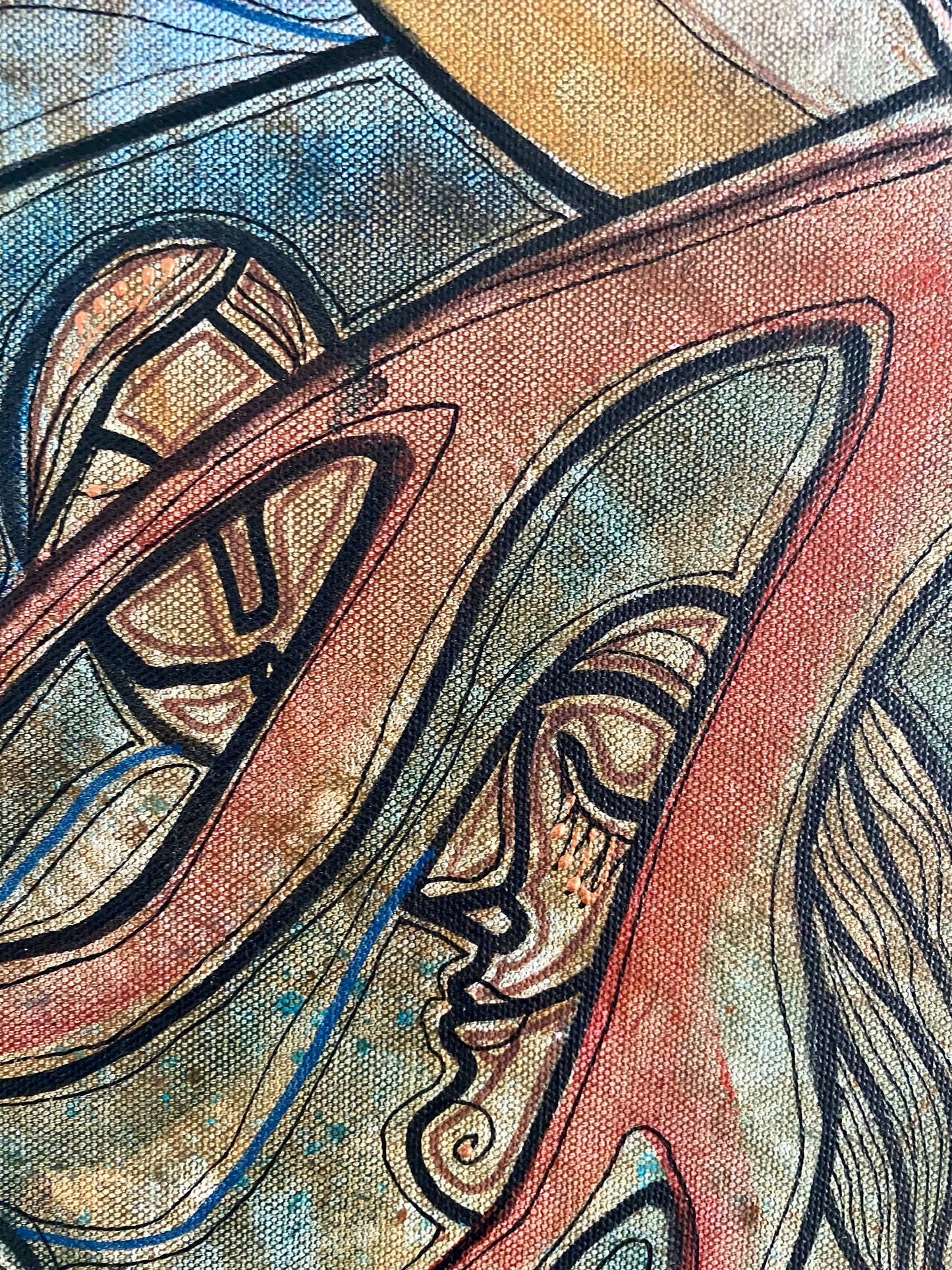 Selfportrait - Moving Tree