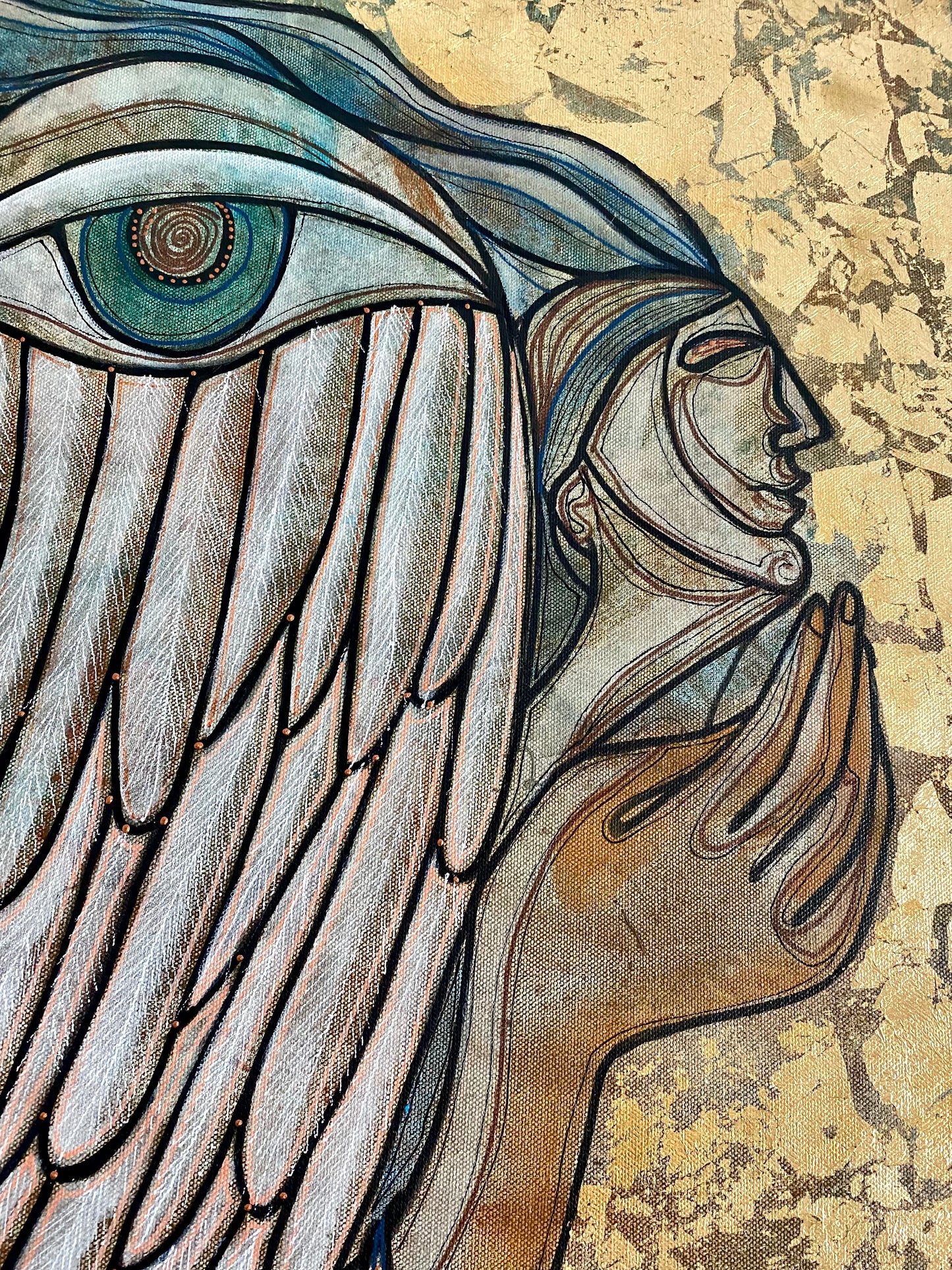 Selfportrait - Moving Tree