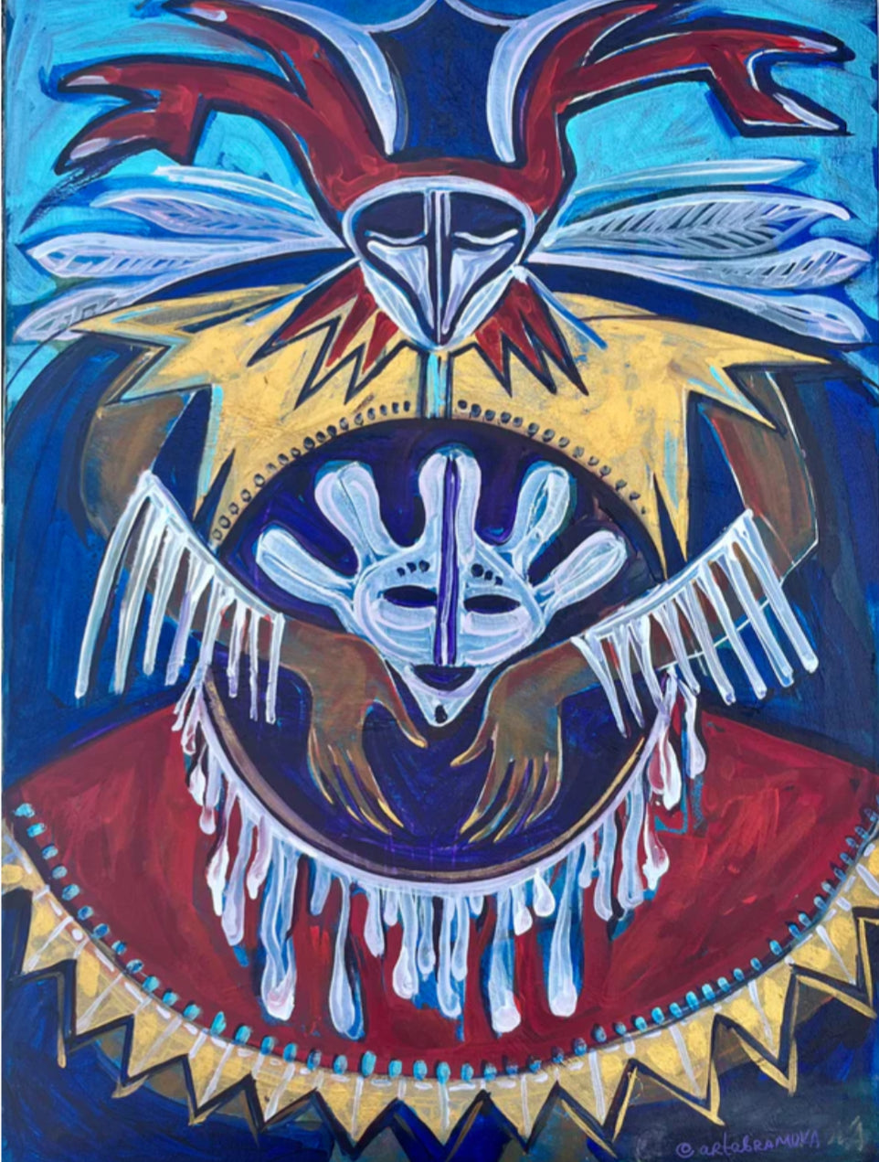 X-Large prints for Art with Us Gallery Shaman