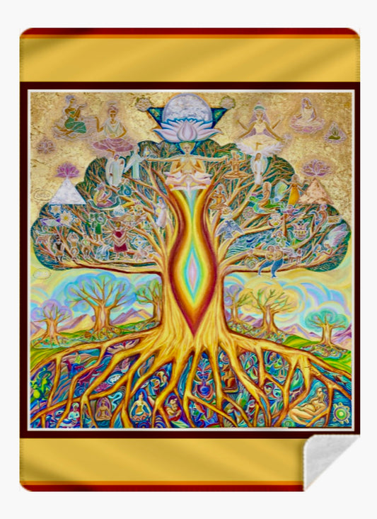 Ultra Soft Kalpavriksha Blanket