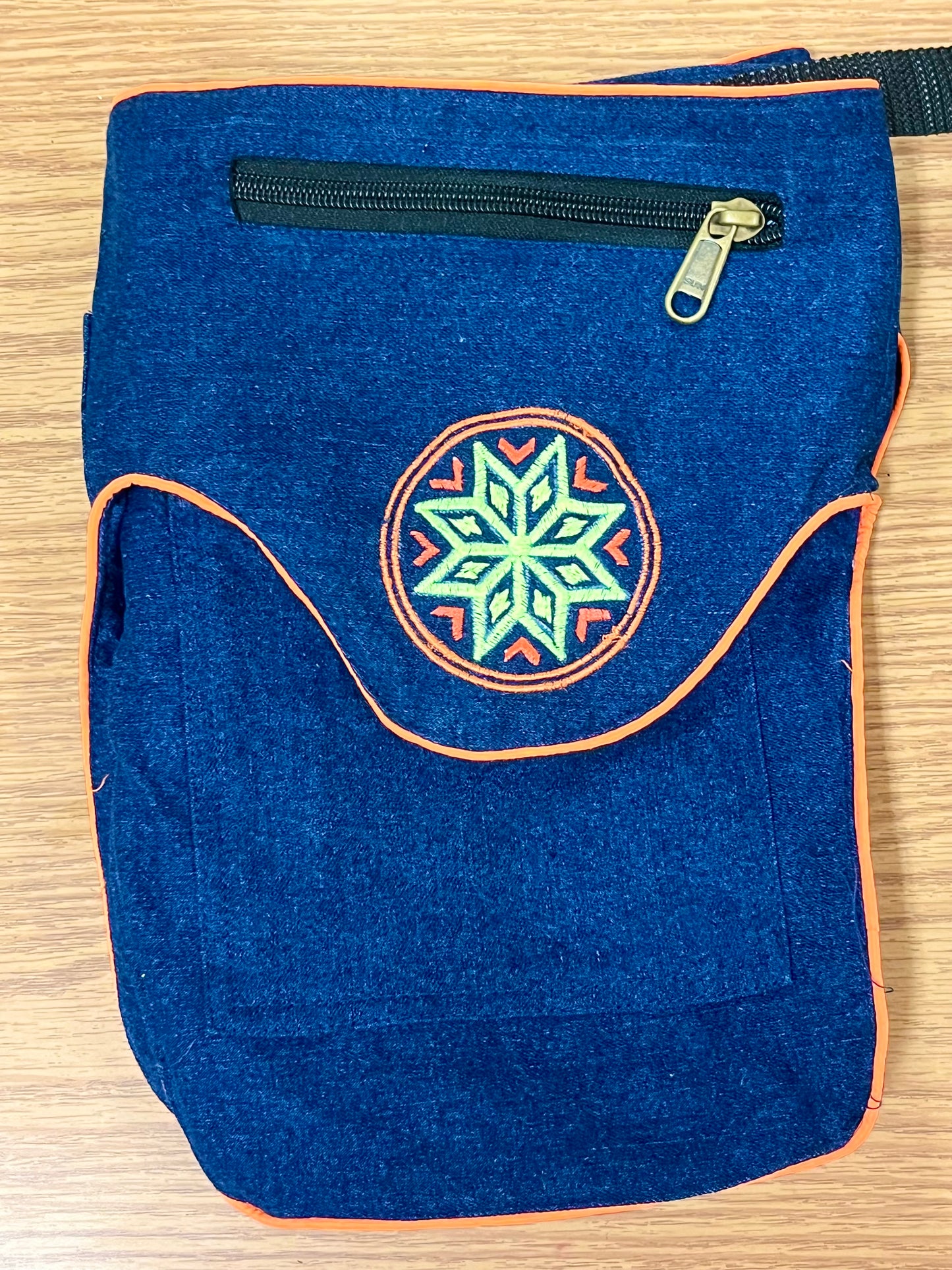 Denim Fest Belt The Dance of the Sun & the Moon