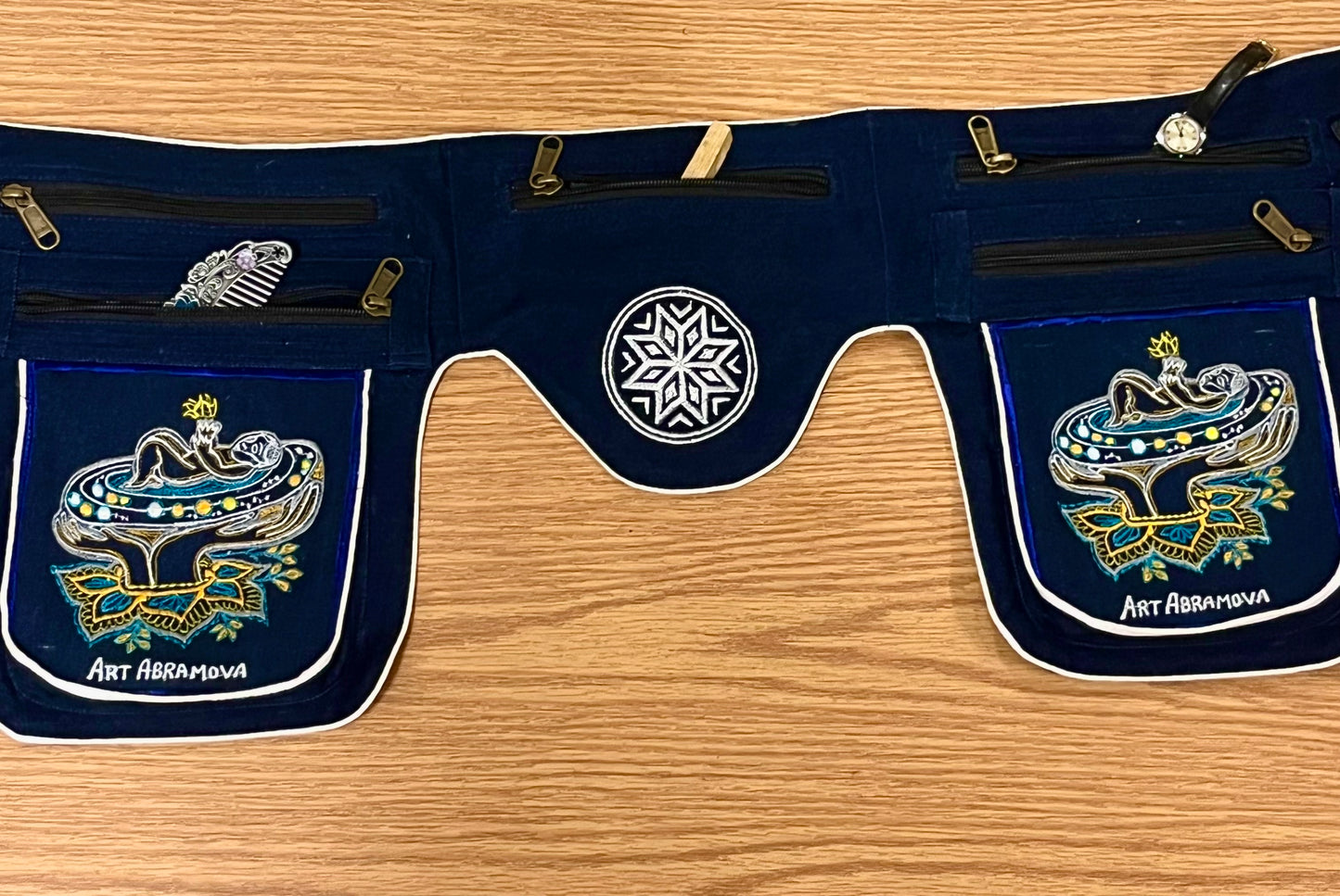 Denim Fest Belt- Cosmic Child