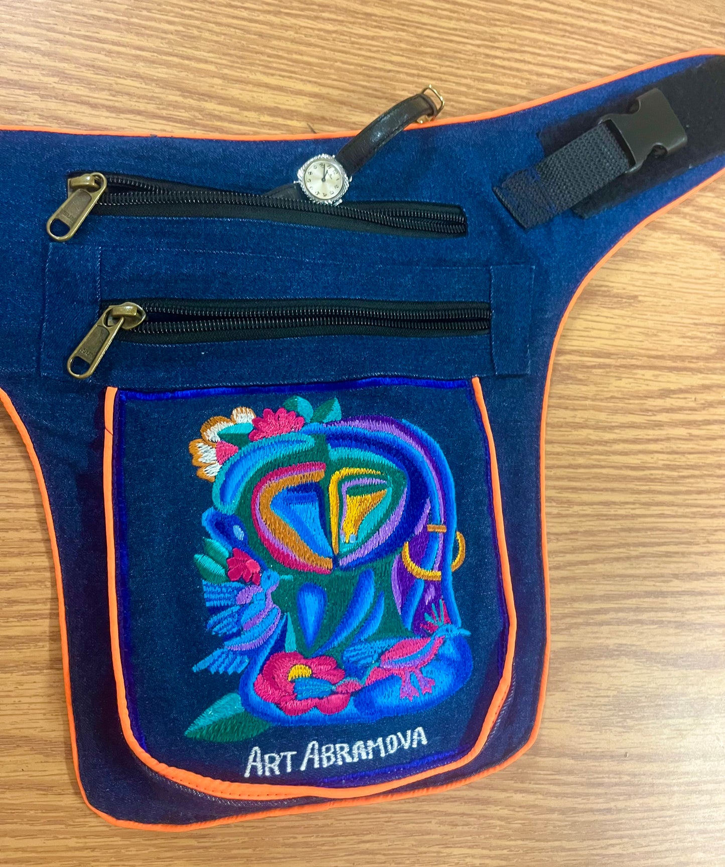 Denim Fest Belt-Blossoming Love