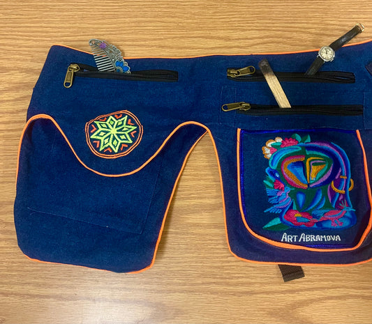 Denim Fest Belt-Blossoming Love