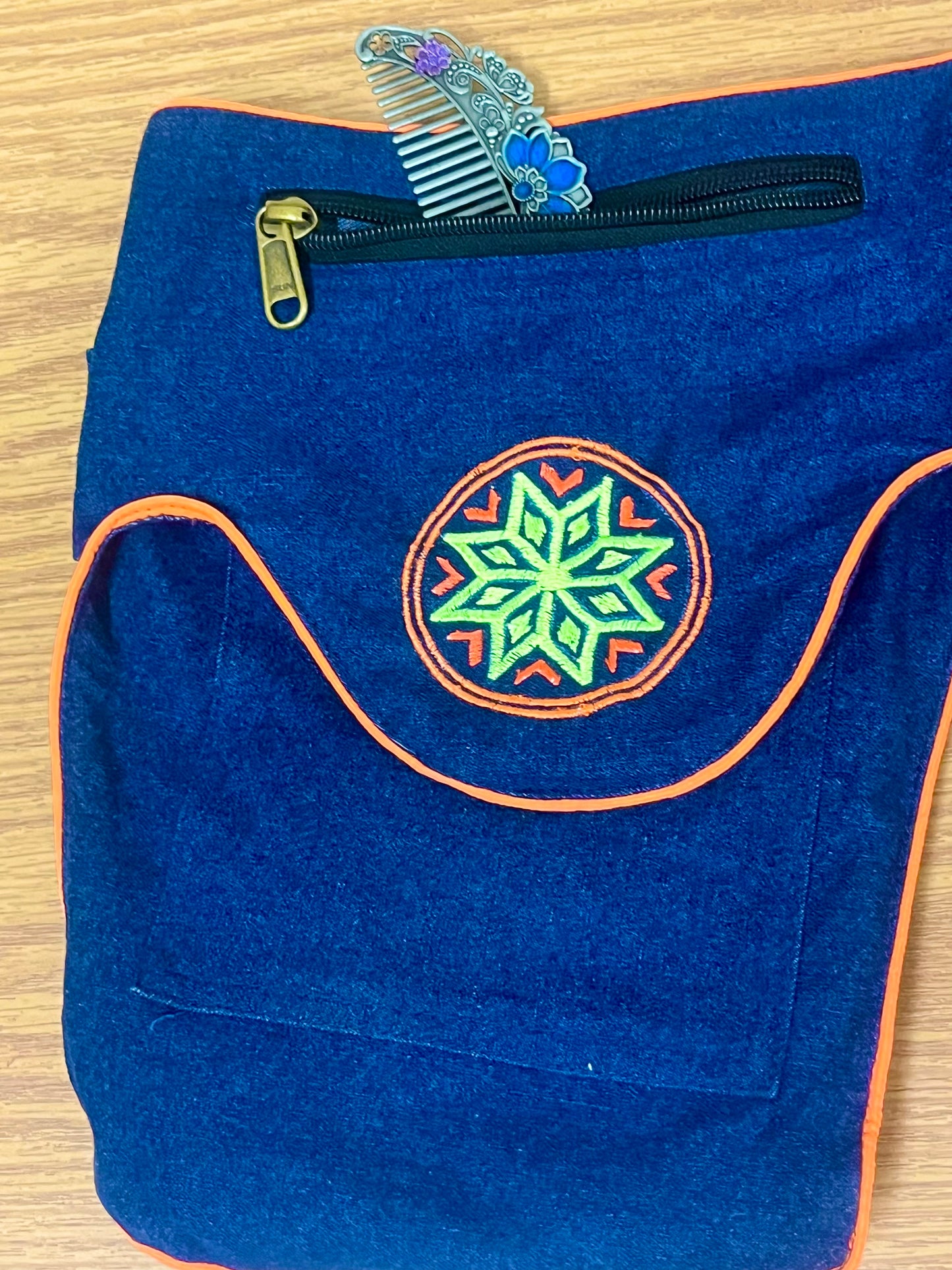 Denim Fest Belt-Blossoming Love