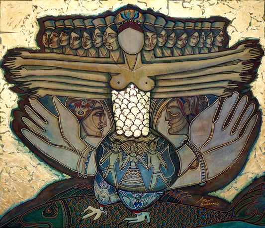 Gamayuna - Selfportrait. Full Moon