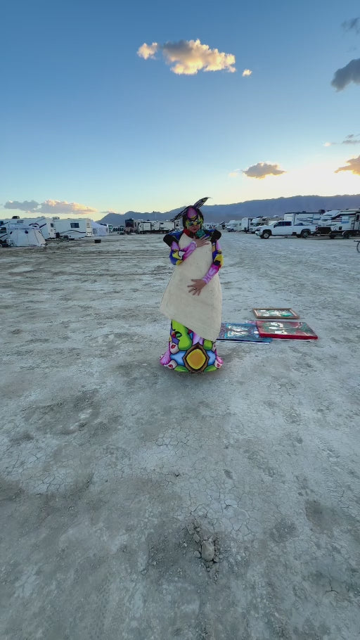 Gamayuna on the playa at Burning Man 2026