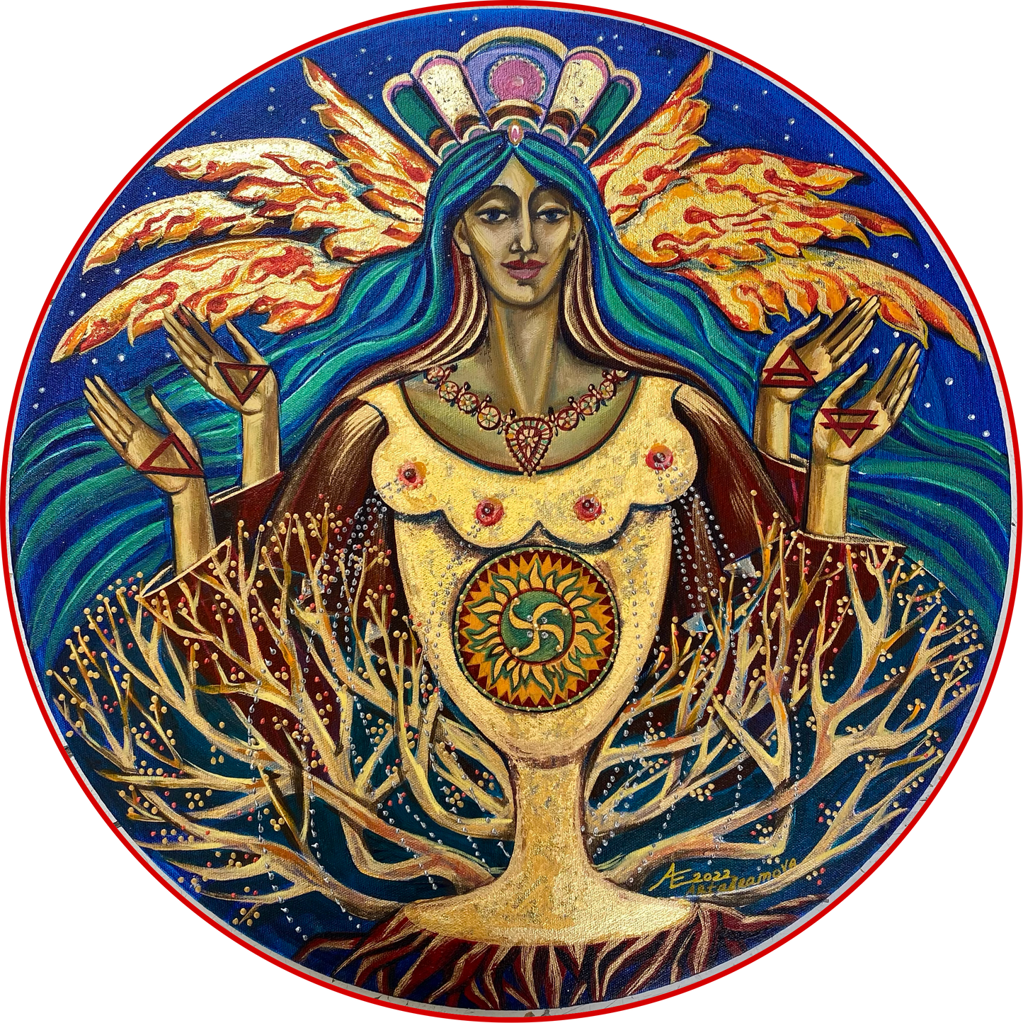 Glory Goddess-Queen of Life - Jiva.